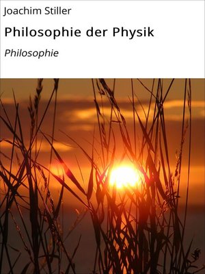 cover image of Philosophie der Physik